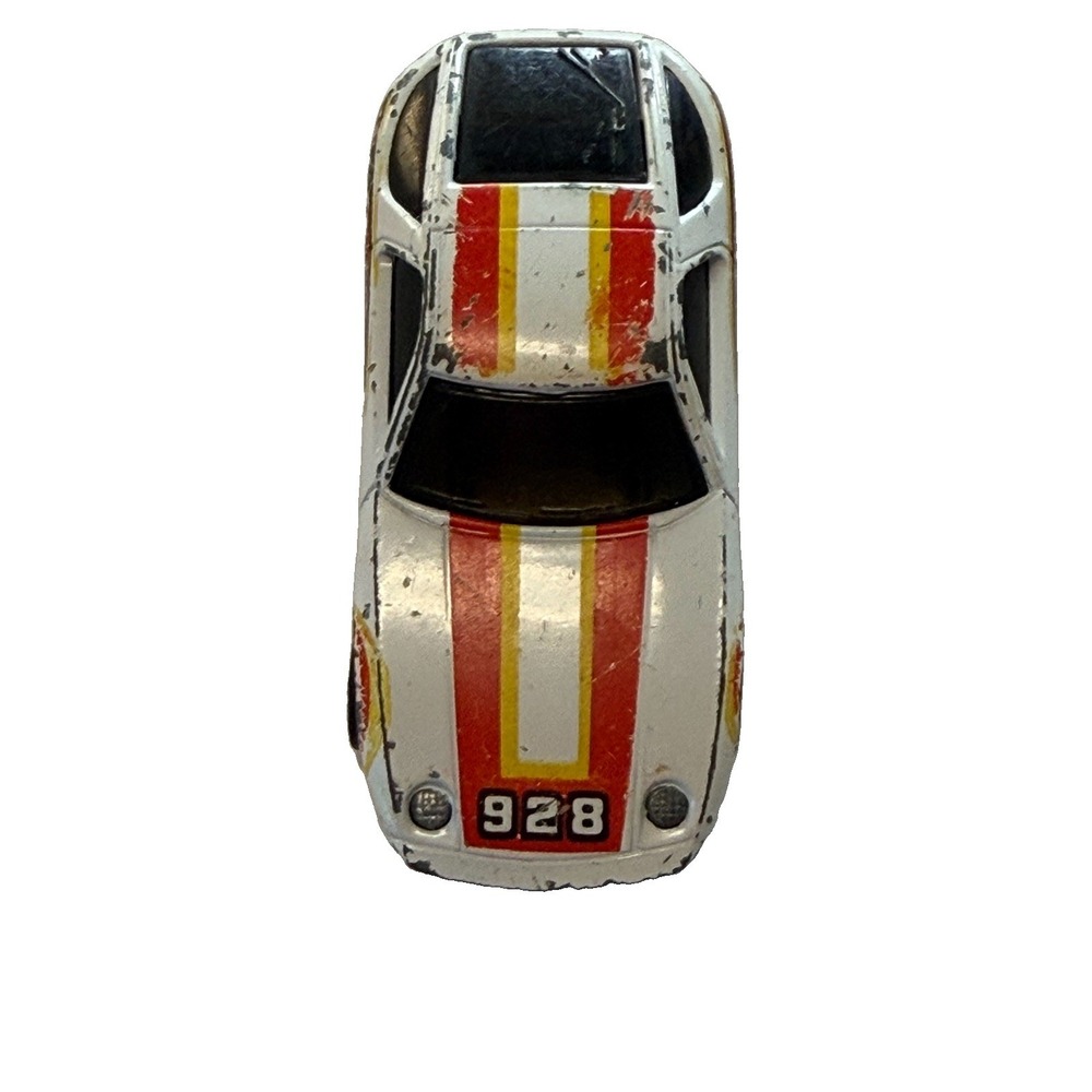 1983 Hot Wheels P-928 Porsche White Hot Ones 3 Pack Hong Kong Rare Vintage